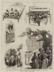 Der königliche Besuch in Indien, Bombay, Warten auf den Prinzen, Notizen in der Menge